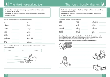 Бумажная книга «Handwriting Made Easy Ages 7-11 Key Stage 2 Confident Writing», автор Кэрол Вордерман - фото №3 - миниатюра
