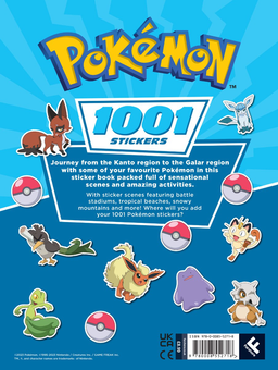Паперова книга «Pokemon. 1001 Stickers» - фото №5 - мініатюра