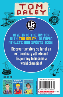 Паперова книга «Tom Daley (A Life Story)», автор Гай Адамс - фото №2 - мініатюра
