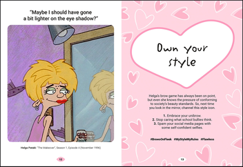 Бумажная книга «Nickelodeon Hey Arnold! Guide To Relationships», автор Стейси Грант - фото №4 - миниатюра