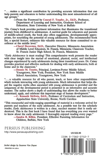 Бумажная книга «Early Adolescence», автор Гейл Кейсси - фото №2 - миниатюра
