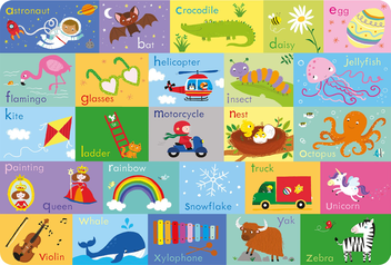 Паперова книга «Book and Jigsaw Alphabet», автор Кейт Нолан - фото №2 - мініатюра