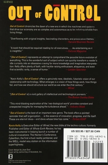 Бумажная книга «Out Of Control: The New Biology of Machines, Social Systems, and the Economic World», автор Кевин Келли - фото №2 - миниатюра