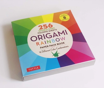 Паперова книга «Origami Rainbow Paper Pack Book» - фото №4 - мініатюра