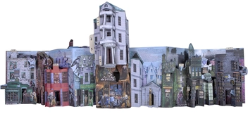 Паперова книга «Harry Potter: A Pop-Up Guide to Diagon Alley and Beyond», автор Метью Рейнгарт - фото №3 - мініатюра