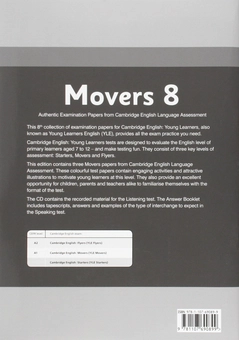 Паперова книга «Cambridge English Young Learners 8 Movers Answer Booklet» - фото №2 - мініатюра