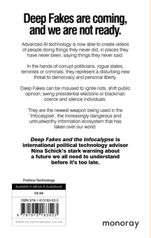 Бумажная книга «Deep Fakes and the Infocalypse. What You Urgently Need To Know», автор Нина Шик - фото №2 - миниатюра