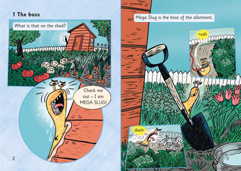Бумажная книга «Mega Slug and Big Dash: Band 04/Blue» - фото №2 - миниатюра