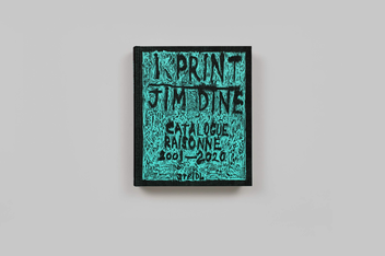 Бумажная книга «I print. Catalogue Raisonné of Prints, 2001-2020», автор Джим Дайн - фото №10 - миниатюра
