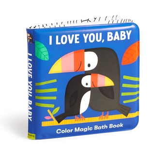 Бумажная книга «I Love You, Baby Color Magic Bath Book» - фото №2 - миниатюра