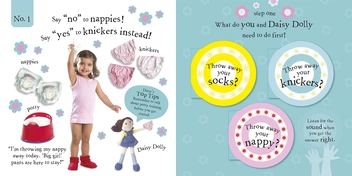 Бумажная книга «Girls Noisy Potty Book» - фото №2 - миниатюра