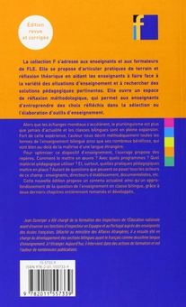 Бумажная книга «Collection F: L'enseignement en classe bilingue», автор Jean Duverger - фото №2 - миниатюра