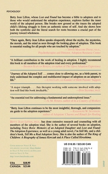 Бумажная книга «Journey Of The Adopted Self. A Quest For Wholeness», автор Бетти Джин Лифтон - фото №2 - миниатюра