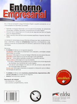 Паперова книга «Entorno empresarial: Libro (+CD)», автор М. де Прада - фото №2 - мініатюра