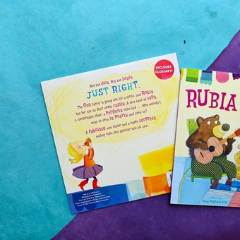 Паперова книга «Rubia and the Three Osos», автор Сьюзен Міддлтон Елія - фото №4 - мініатюра