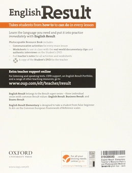 Бумажная книга «English Result Elementary Teacher's Book with DVD Pack », авторов Марк Хэнкок, Энни Макдональд - фото №2 - миниатюра