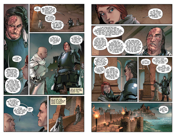 Бумажная книга «A Clash of Kings: Graphic Novel, Volume Two», автор Даниэль Авраам - фото №4 - миниатюра