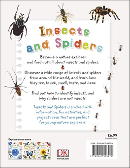 Бумажная книга «Insects and Spiders. Explore Nature with Fun Facts and Activities » - фото №2 - миниатюра
