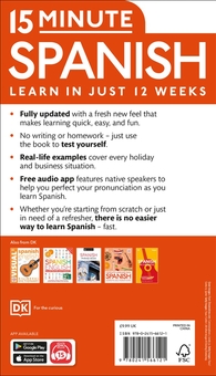 Паперова книга «15 Minute Spanish. Learn in Just 12 Weeks» - фото №2 - мініатюра