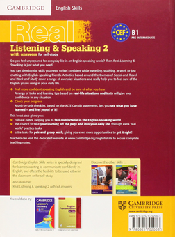 Паперова книга «Cambridge English Skills Real Listening and Speaking 2 (+CD)», автор Салли Логан - фото №2 - мініатюра