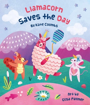 Паперова книга «Llamacorn Saves the Day», автор Кейт Кумбс - фото №2 - мініатюра