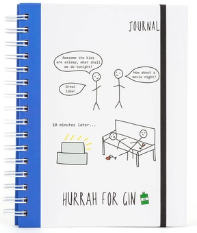 Бумажная книга «Hurrah for Gin Tabbed Journal», автор Кэти Кирби - фото №1 - миниатюра
