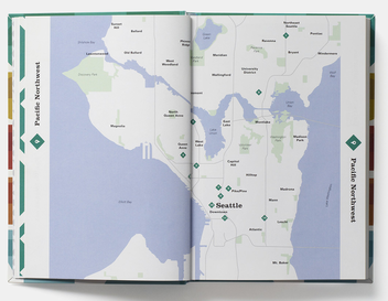Бумажная книга «Mid-Century Modern Architecture Travel Guide. West Coast USA», автор Сэм Лубелл - фото №3 - миниатюра