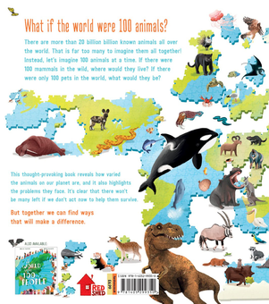 Бумажная книга « If the World Were 100 Animals», автор Миранда Смит - фото №2 - миниатюра