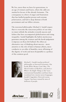 Бумажная книга «The Tyranny of Merit. What’s Become of the Common Good?», автор Майкл Сэндел - фото №2 - миниатюра