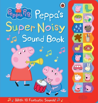 Бумажная книга «Peppa Pig. Peppas Super Noisy Sound Book» - фото №1 - миниатюра