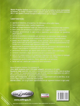 Паперова книга «Nuovo Progetto Italiano: Quaderno Degli Esercizi 3», автор А. Бидети - фото №2 - мініатюра