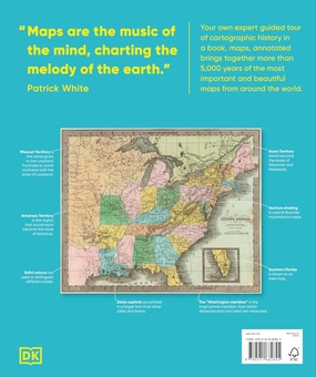 Бумажная книга «Maps, Annotated: The World's 300 Greatest Maps Explained», автор DK (Dorling Kindersley) - фото №2 - миниатюра