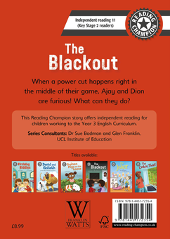 Бумажная книга «Reading Champion. The Blackout. Independent Reading 11», автор Дженни Джинкс - фото №2 - миниатюра