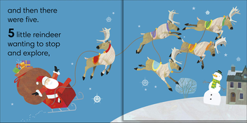 Бумажная книга «Jonny Lambert's Ten Little Reindeer», автор Джонатан Ламберт - фото №5 - миниатюра
