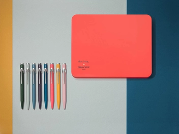  «Ручка Caran d'Ache 849 Paul Smith Фисташковая (849.221)», бренда Caran d'Ache - фото №3 - миниатюра