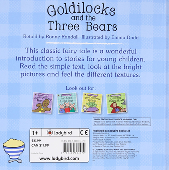 Бумажная книга «Goldilocks and the Three Bears», автор Ронн Рэндалл - фото №2 - миниатюра