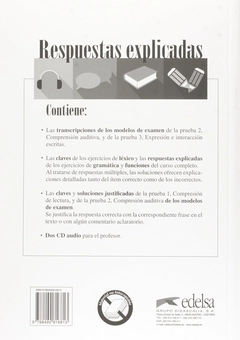 Паперова книга «Especial Dele B2 Curso completo / B2 - Lösungsschlüssel zum Übungsbuch» - фото №2 - мініатюра