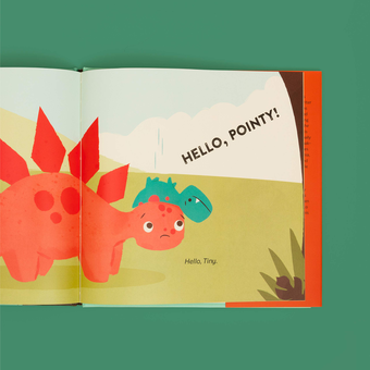 Паперова книга «Tiny T. Rex and the Impossible Hug», автор Джонатан Штуцман - фото №5 - мініатюра