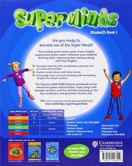 Бумажная книга «Super Minds Level 1 Student's Book (+DVD)», автор Герберт Пухта - фото №2 - миниатюра