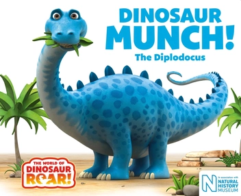 Паперова книга «Dinosaur Munch! The Diplodocus», автор Жанна Вілліс - фото №1 - мініатюра