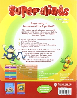 Бумажная книга «Super Minds Starter. Student's Book (+DVD)», автор Герберт Пухта - фото №2 - миниатюра