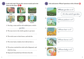 Паперова книга «Ladybird Readers. Level 3. Rapunzel. Activity Book» - фото №3 - мініатюра