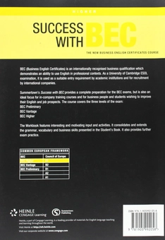 Бумажная книга «Success with BEC. Higher Workbook with Key. The New Business English Certificates», автор Пол Даммет - фото №2 - миниатюра