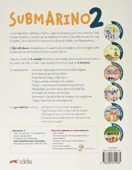 Бумажная книга «Submarino 2. Libro del profesor », авторов Мария Евгения Сантана, Мар Родригес - фото №2 - миниатюра