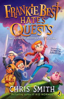 Бумажная книга «Frankie Best Hates Quests», автор Крис Смит - фото №1 - миниатюра