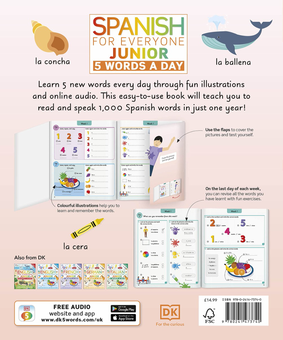 Бумажная книга «Spanish for Everyone Junior 5 Words a Day. Learn and Practise 1,000 Spanish Words» - фото №2 - миниатюра