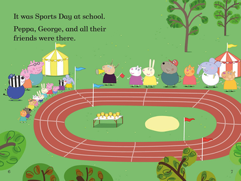 Бумажная книга «Ladybird Readers. Level 2. Peppa Pig: Sports Day» - фото №3 - миниатюра