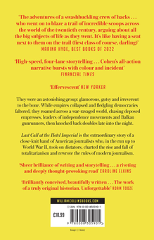 Бумажная книга «Last Call at the Hotel Imperial. The Reporters Who Took on a World at War», автор Дебора Коэн - фото №6 - миниатюра