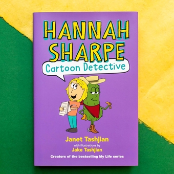 Паперова книга «Hannah Sharpe Cartoon Detective», автор Джанет Ташджіан - фото №2 - мініатюра