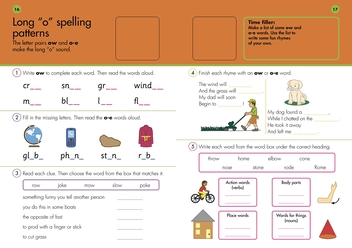 Бумажная книга «10 Minutes a Day Spelling Fun Ages 5-7 Key Stage 1», автор Кэрол Вордерман - фото №5 - миниатюра